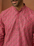 Men's Falsa Digital Print Kurta with Pyjama